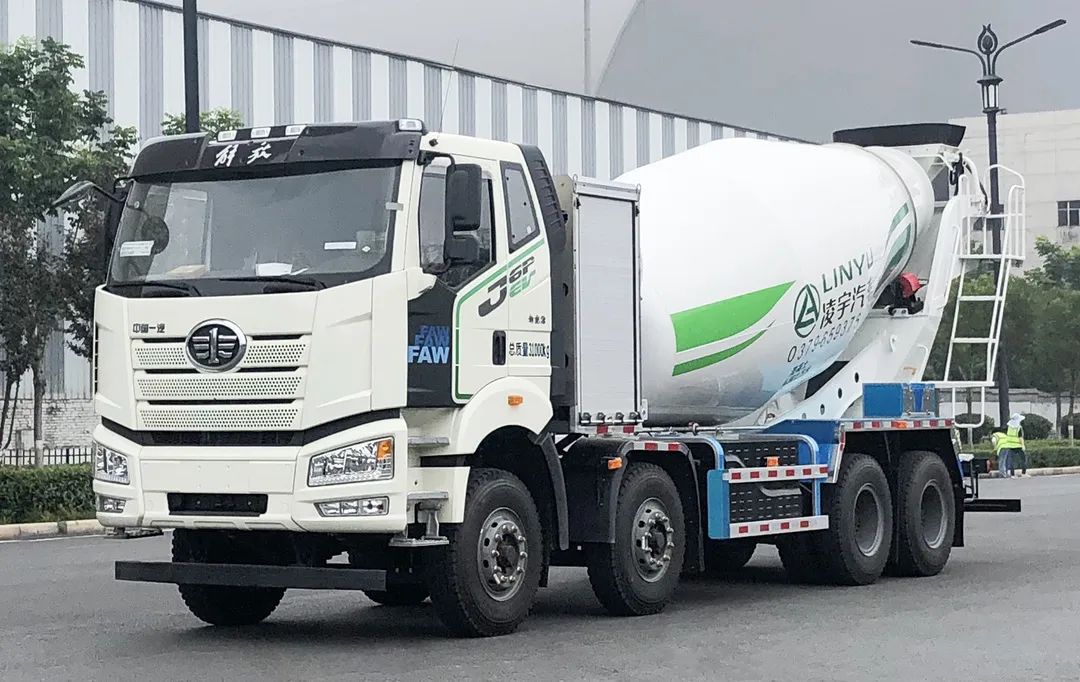 解放&凌宇新能源，綠色城建“拌”大事！